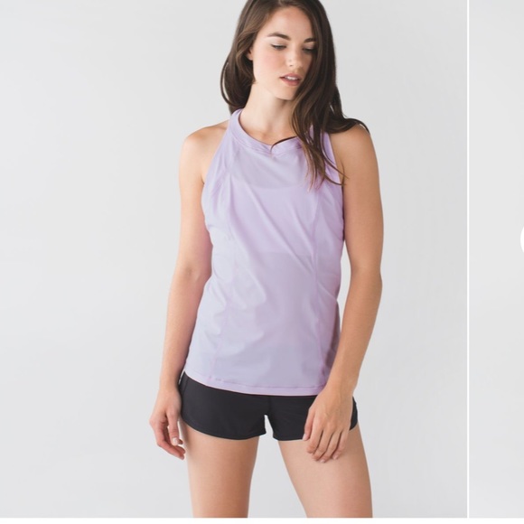 EUC Lululemon Training Tough Tank Pretty Purple Size 8 - Picture 1 of 9